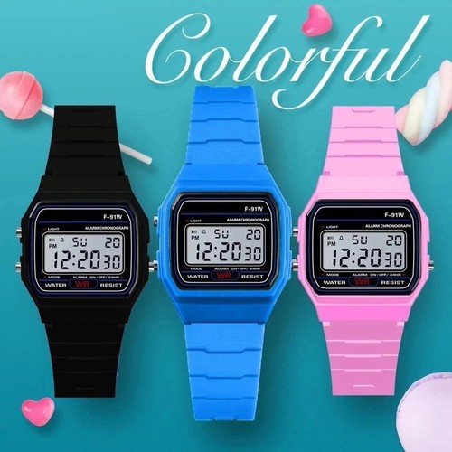Casio f91w wrist - f91w-1, for