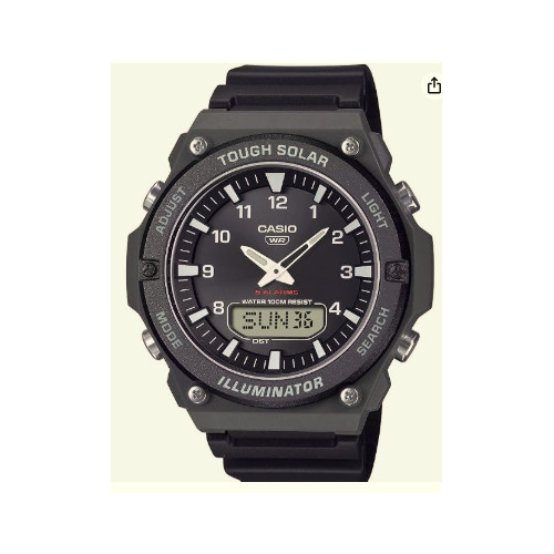 Casio s820w black - aq-s820w,