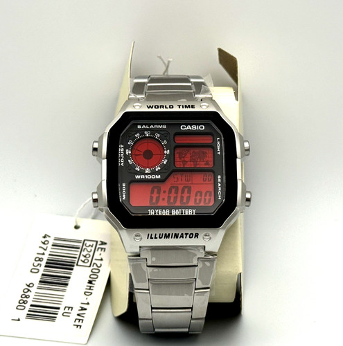 Casio ruby red world - red”,