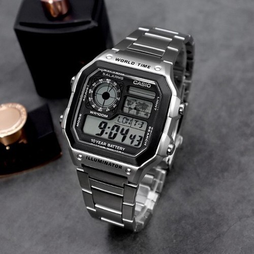 Casio 1200whd digital - casio, ae-1200whd-1a