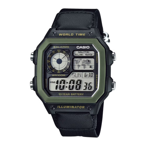 Casio 1200whb 1b - casio, ae-1200whb-1b